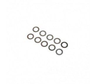 LOS246004 - LOS246004 - Diff Shim, M8 x 13 x 0.4mm (10): LMT Losi Losi