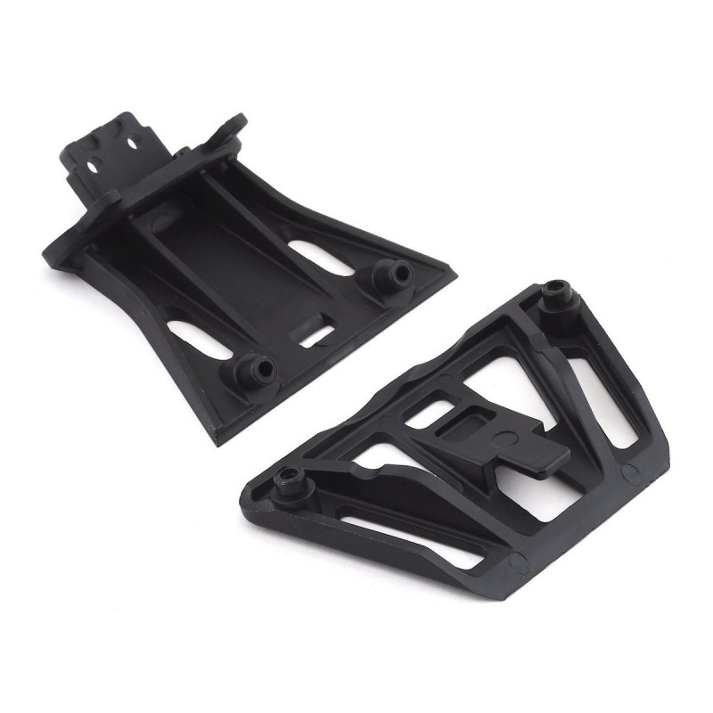 LOS251106 - LOS251106 - Front Skip Plate and Support Brace: SBR 2.0 Losi