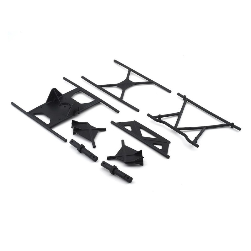 LOS251110 - LOS251110 - Cage Roof and Spare Tire Holder: SBR 2.0 Losi