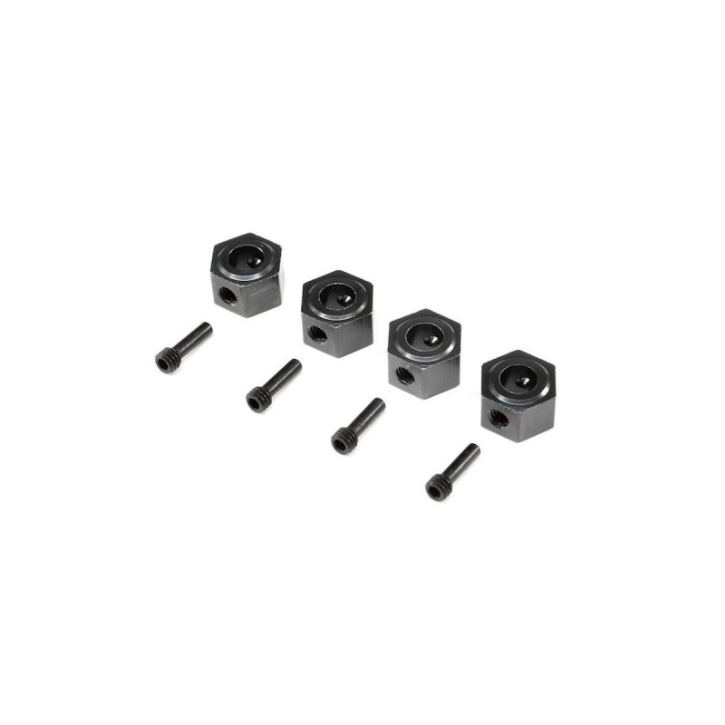 LOS343200 - LOS343200 - Rueda mecanizada 12mm Hex (4): LMT Losi