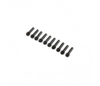 LOS343201 - LOS343201 - 12mm Wheel Hex Screw Pin (10): LMT Losi Losi