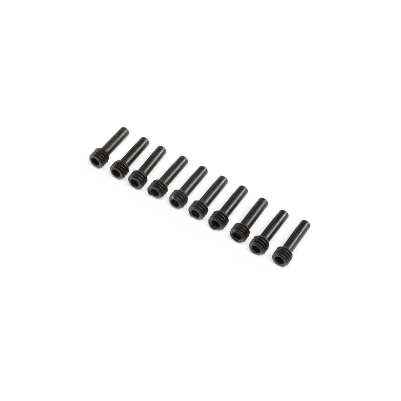 LOS343201 - LOS343201 - 12mm Wheel Hex Screw Pin (10): LMT Losi