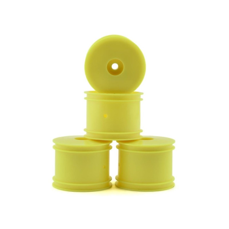 LOS41011 - LOS41011 - FR/RR Wheel, Yellow (4): Mini-T 2.0 Losi
