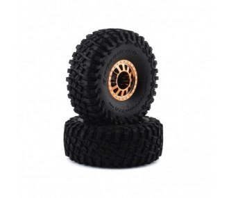 LOS43028 - LOS43028 - Wheel w/BFG Tire, Copper: Ultra 4 Losi Losi