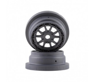 LOS43029 - LOS43029 - Beadlock Wheel and Ring Set (2): SBR 2.0 Losi