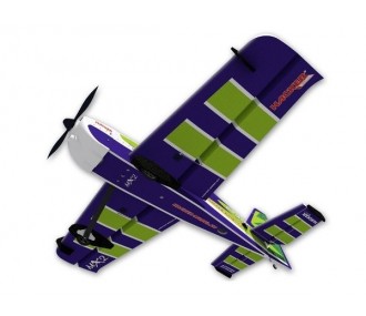 Flugzeug Hacker model MX 2 grün ARF ca.1.20m