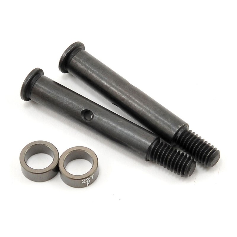 TLR1104 - 22 Truck - TLR Front Wheel Axles