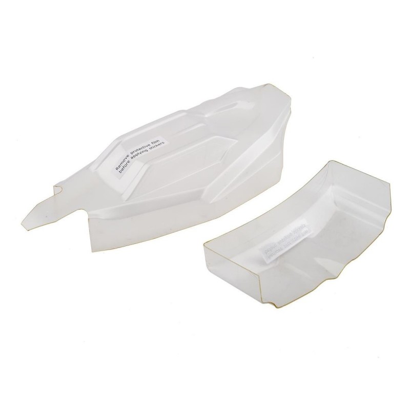TLR230012 - Lightweight Body & Wing, Clear: 22 5.0 TLR