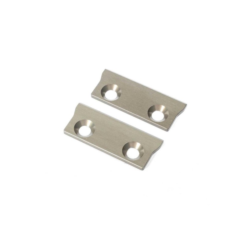 TLR231099 - Rear Chassis Wear Plate, Aluminum: 22 5.0 TLR