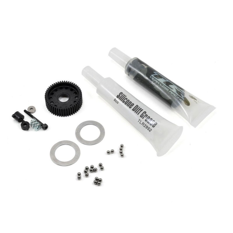 TLR232001 - 22/22T/22SCT - Differential repair kit, TLR tungsten balls