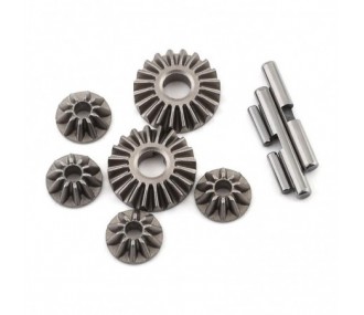 TLR232099 - Gear Set, G2 Gear Diff, Metall: 22 TLR