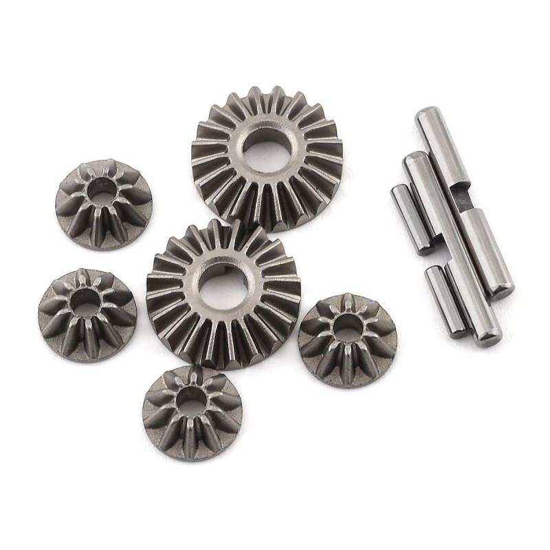 TLR232099 - Gear Set, G2 Gear Diff, Metall: 22 TLR