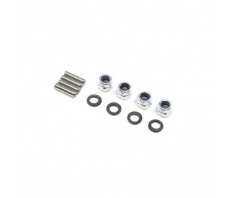 TLR232110 - Pinion Mounting Hardware (4): 22X-4 TLR