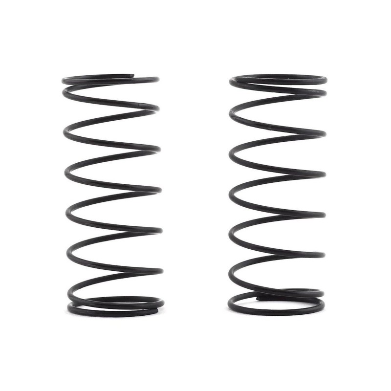 TLR233049 - Black Front Springs, Low Frequency, 12mm (2) TLR