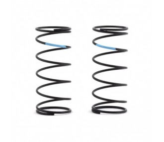 TLR233052 - Sky Blue Front Springs, Low Frequency, 12mm (2) TLR