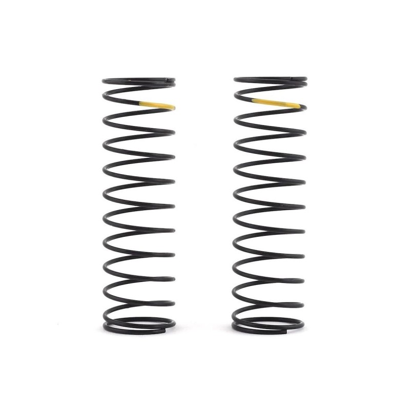 TLR233057 - Yellow Rear Springs, Low Frequency, 12mm (2) TLR