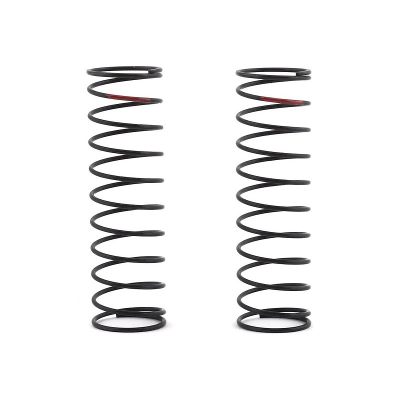 TLR233059 - Red Rear Springs, Low Frequency, 12mm (2) TLR