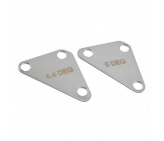 TLR241021 - 8IGHT-E 4.0 - Center Differential Shim, 0 and 4 Degree TLR