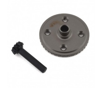 TLR242038 - Front Differential Ring and Pinion Gear: 8XT TLR