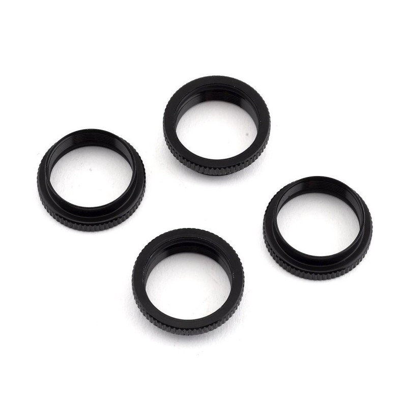 TLR243045 - 16mm Shock Nuts & O-rings (4): 8X TLR