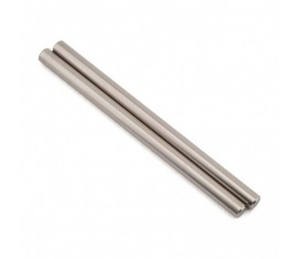TLR244043 - Hinge Pins, 4 x 66mm, Elektro Nickel (2): 8X TLR