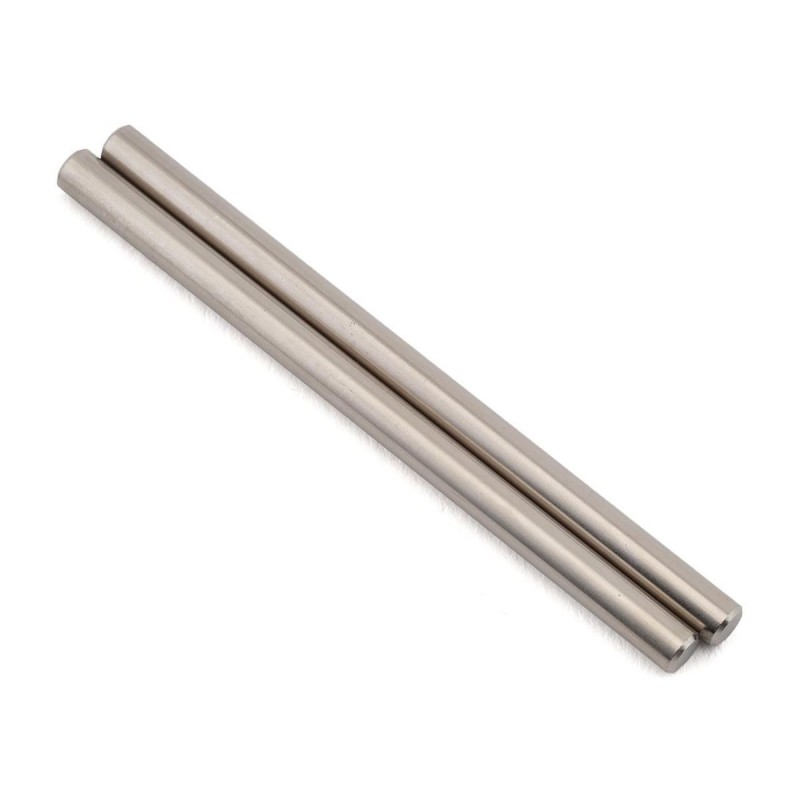TLR244043 - Hinge Pins, 4 x 66mm, Electro Nickel (2): 8X TLR