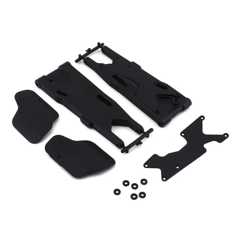 TLR244070 - Rear Arms, Mud Guards, Inserts (2): 8XT TLR