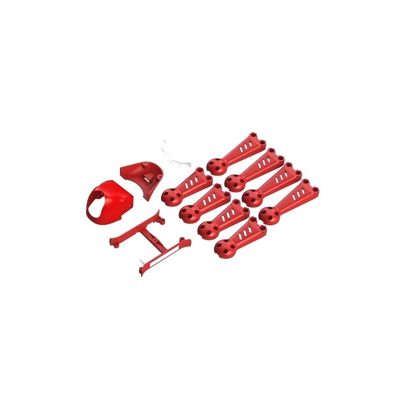 Crash Kit 1 in red for Vortex 150 Pro Immersion RC