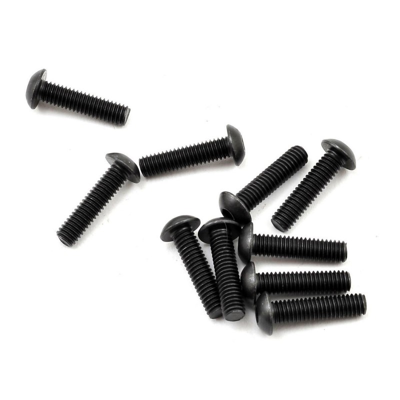 TLR255008 - Button head screw, M4x16mm (10) TLR