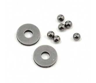 TLR2947 - Tungsten Carbide Differential Balls, 2mm (6) TLR