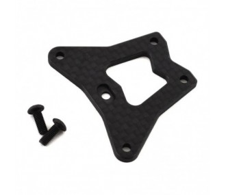 TLR331049 - Carbon Front Steering/Gearbox Brace: 22X-4 TLR