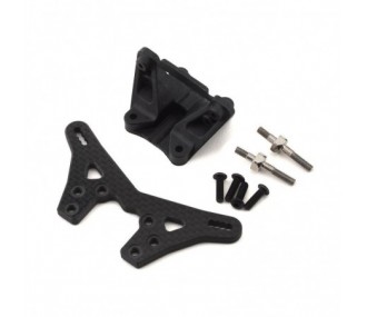TLR334056 - Carbon Laydown Rear Tower Conversion: 22 5.0 TLR