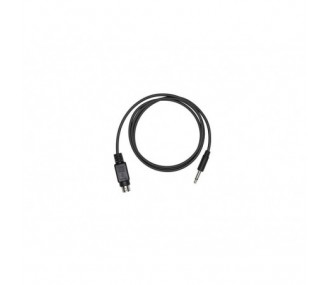 Cable de clavija mono de 3,5 mm a clavija mini DIN de las DJI Goggles Racing Edition (pieza 15)