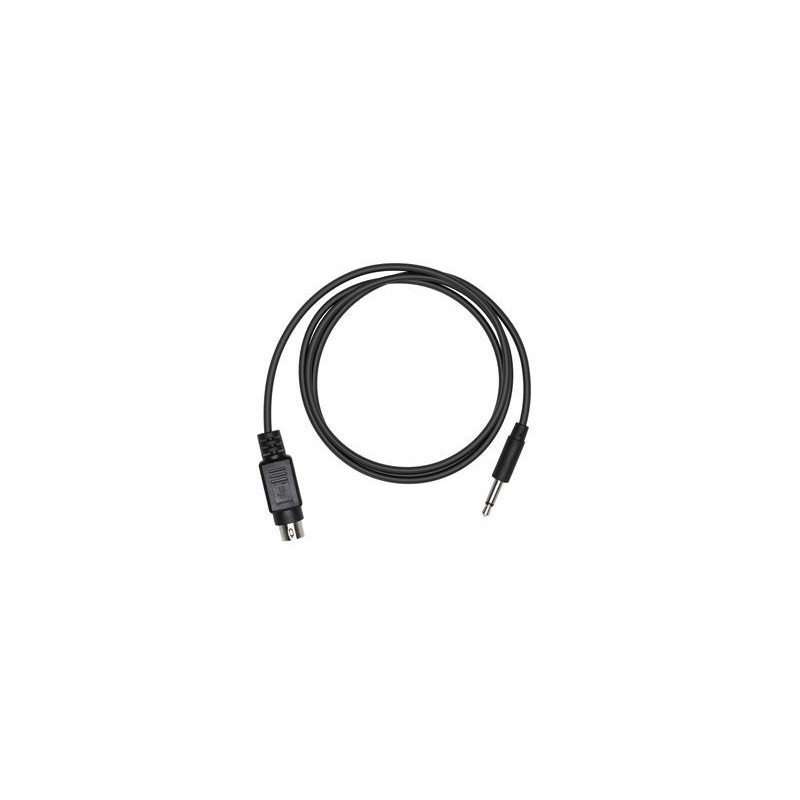 Cable de clavija mono de 3,5 mm a clavija mini DIN de las DJI Goggles Racing Edition (pieza 15)