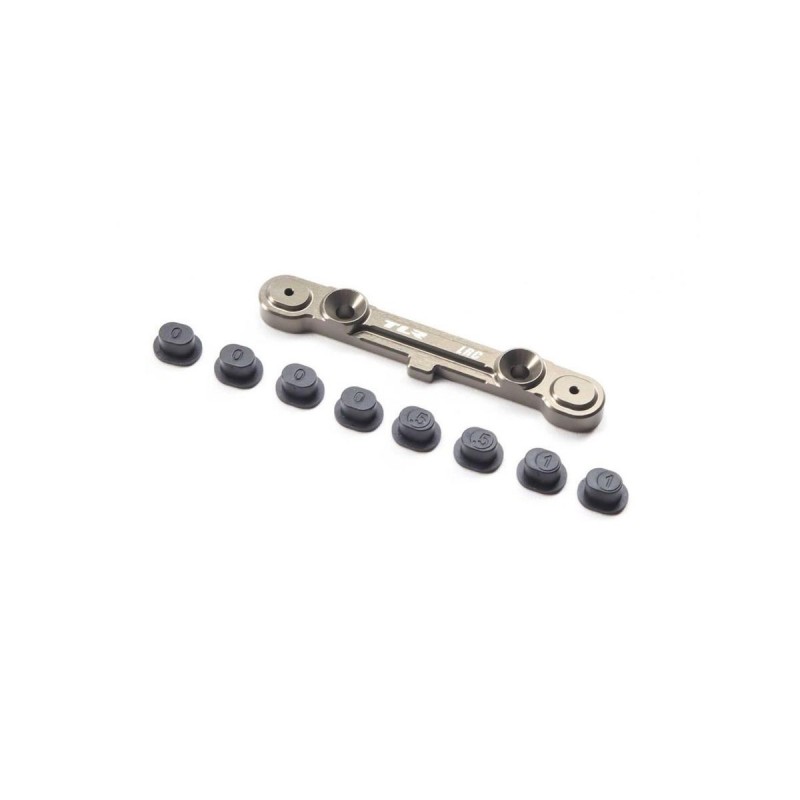 TLR344045 - Adjustable Rear LRC Hinge Pin Br/w/Inserts: 8X TLR