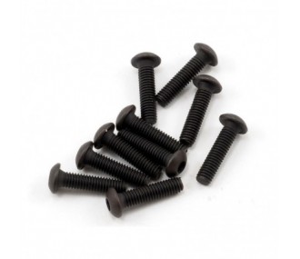 TLR5904 - M3x12mm Button-Head Screw (10) TLR