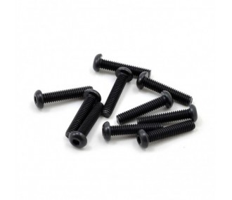 TLR5913 - M2.5 x 12mm Button-Head Screw (10) TLR