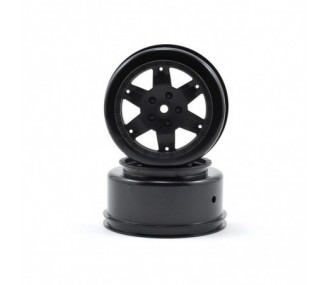 TLR7011 - 22 SCT -Black wheels (2) TLR