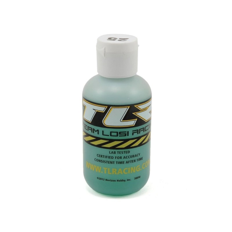 TLR74022 - Aceite de silicona para amortiguadores, 25wt, 120 ml TLR