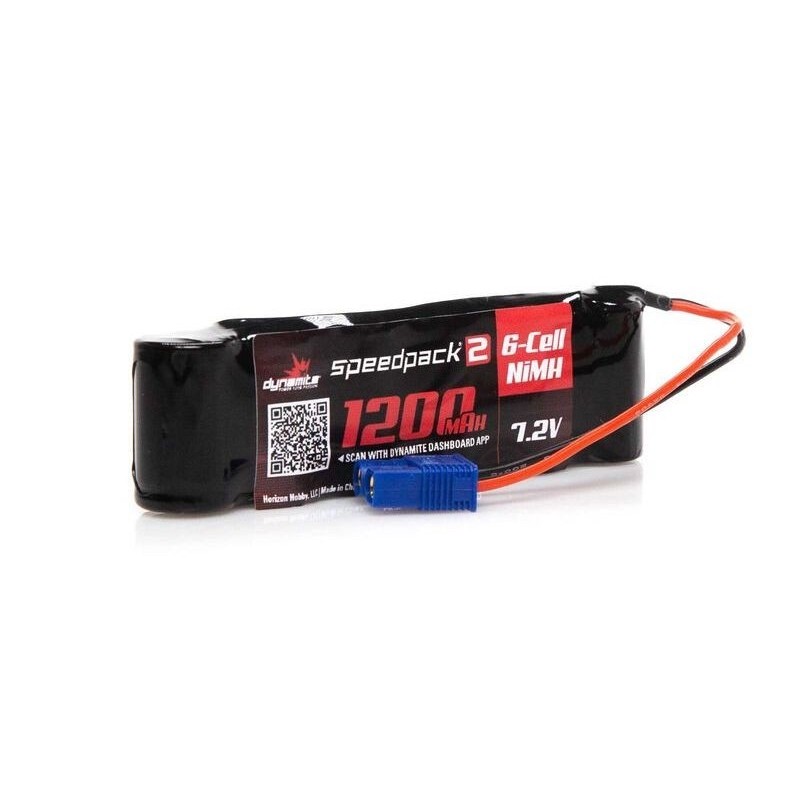 7.2V 1200mAh NiMh battery Speedpack 2 EC3 Dynamite