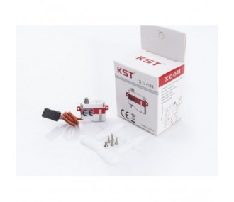 Microservo digital KST X06H HV (6g, 1,8kg/cm, 0,07seg/60°)