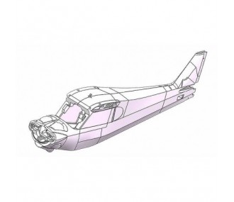 Multiplex mounted FunCub XL ND RR fuselage (without deco or servos)