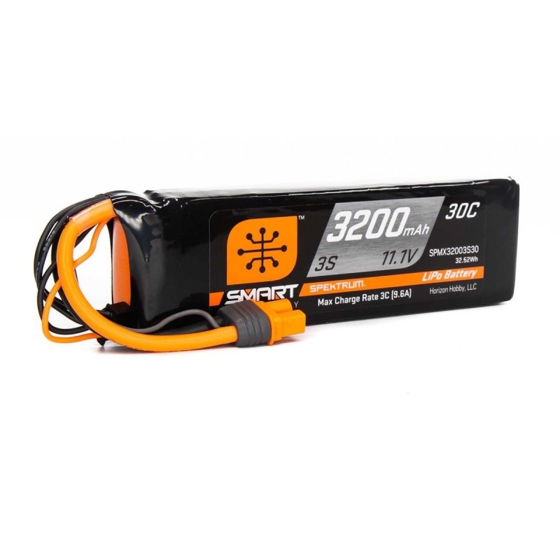 Batería Smart Lipo 3S 11.1V 3200mAh 30C IC3 Spektrum