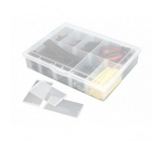 Storage box 10 modular compartments 134x100x29mm