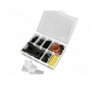 Storage box 10 modular compartments 134x100x29mm