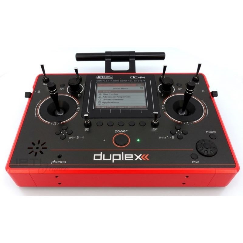 Jeti DC-14 Gen. 2 Duplex Rojo 2.4Ghz