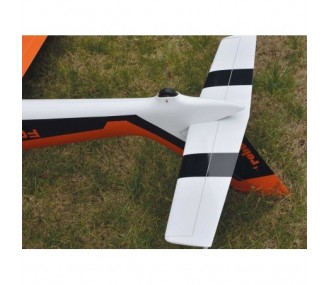 Robbe MDM-1 Fox white & orange fiberglass glider ARF approx.3,50 m