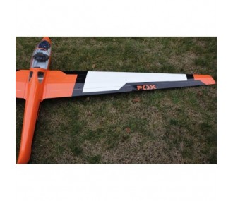 Robbe MDM-1 Fox white & orange fiberglass glider ARF approx.3,50 m