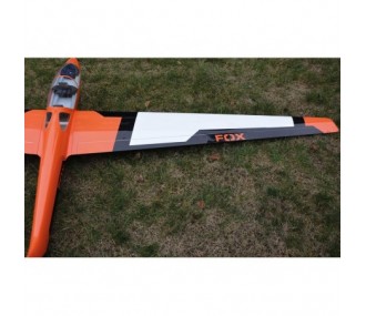 Robbe MDM-1 Fox white & orange fiberglass glider PNP approx.3,50 m