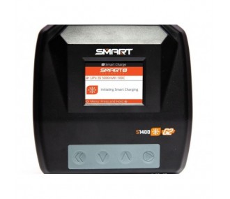Caricabatterie Spektrum Smart S1400 G2 + 1x batteria Smart 6S 5000mAh
